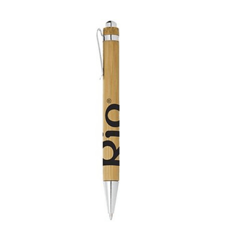 bamboo pen with wraparound printing